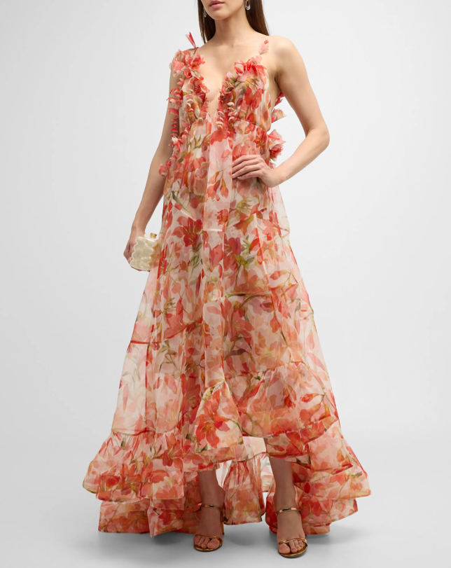 Floral Organza Dress