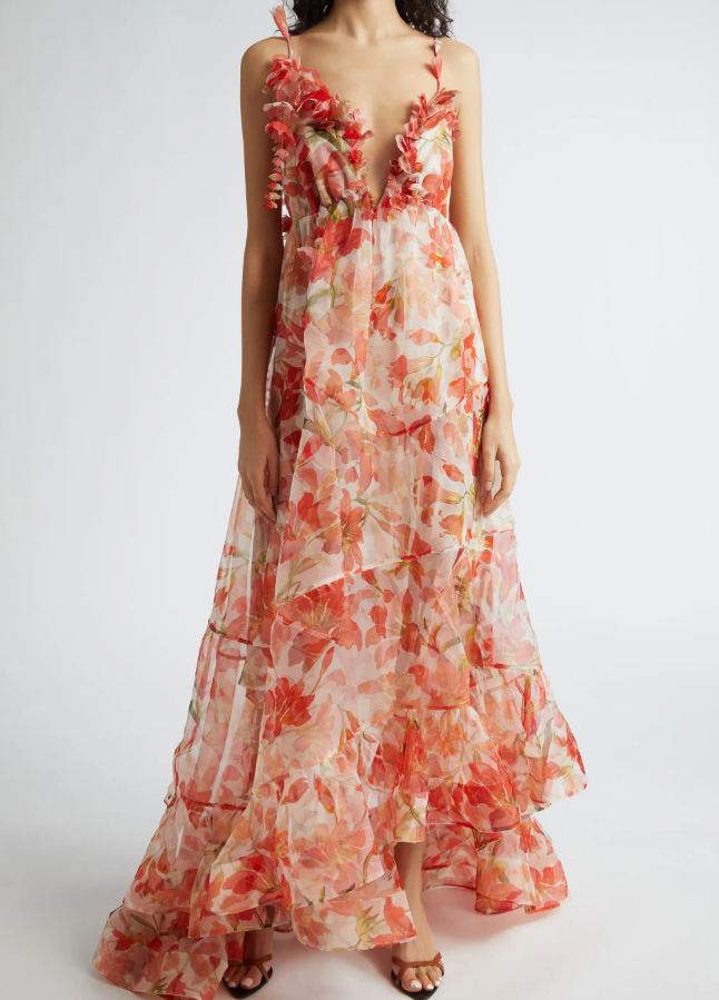 Floral Organza Dress