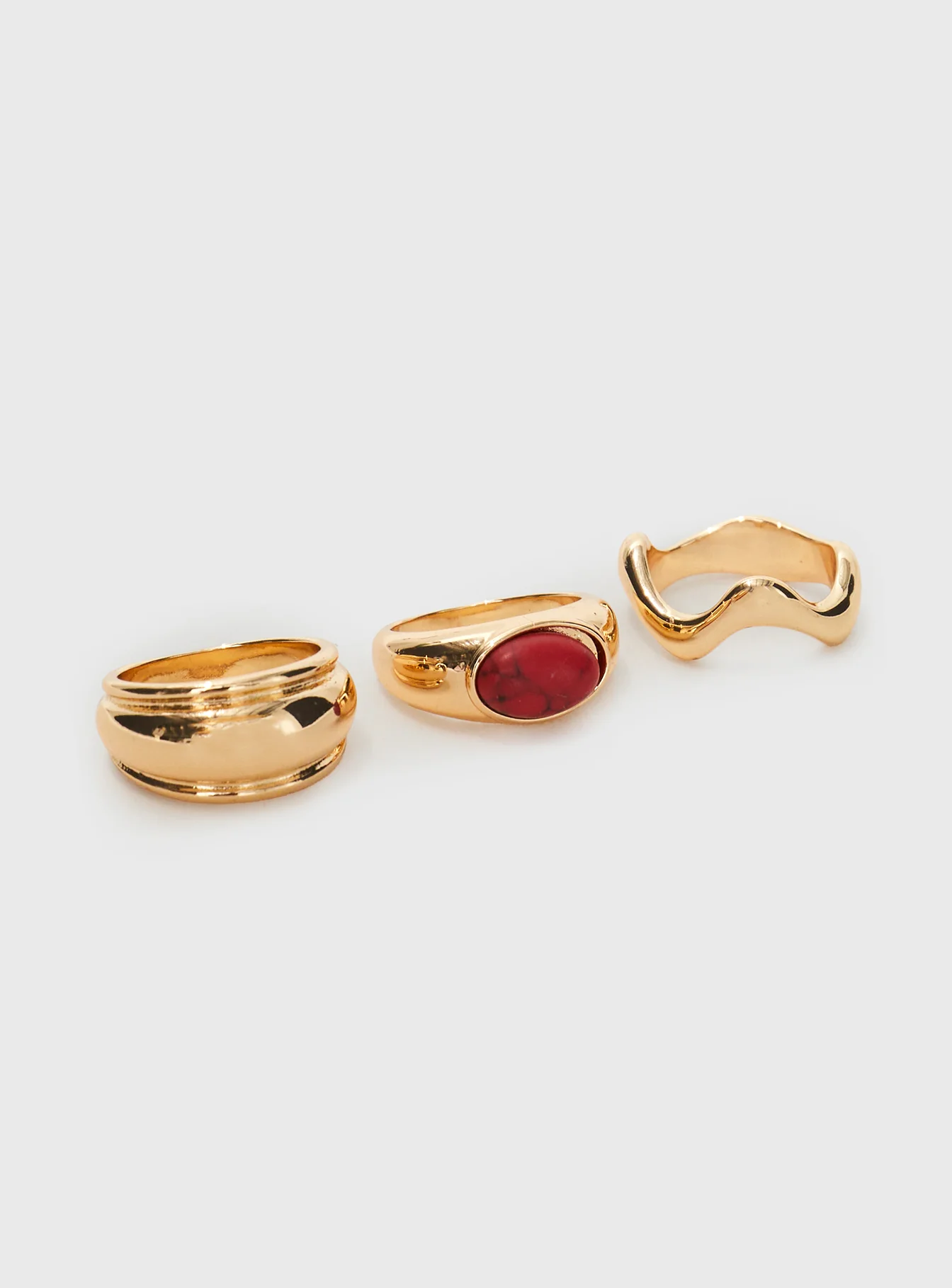 Ring Pack Gold / Red