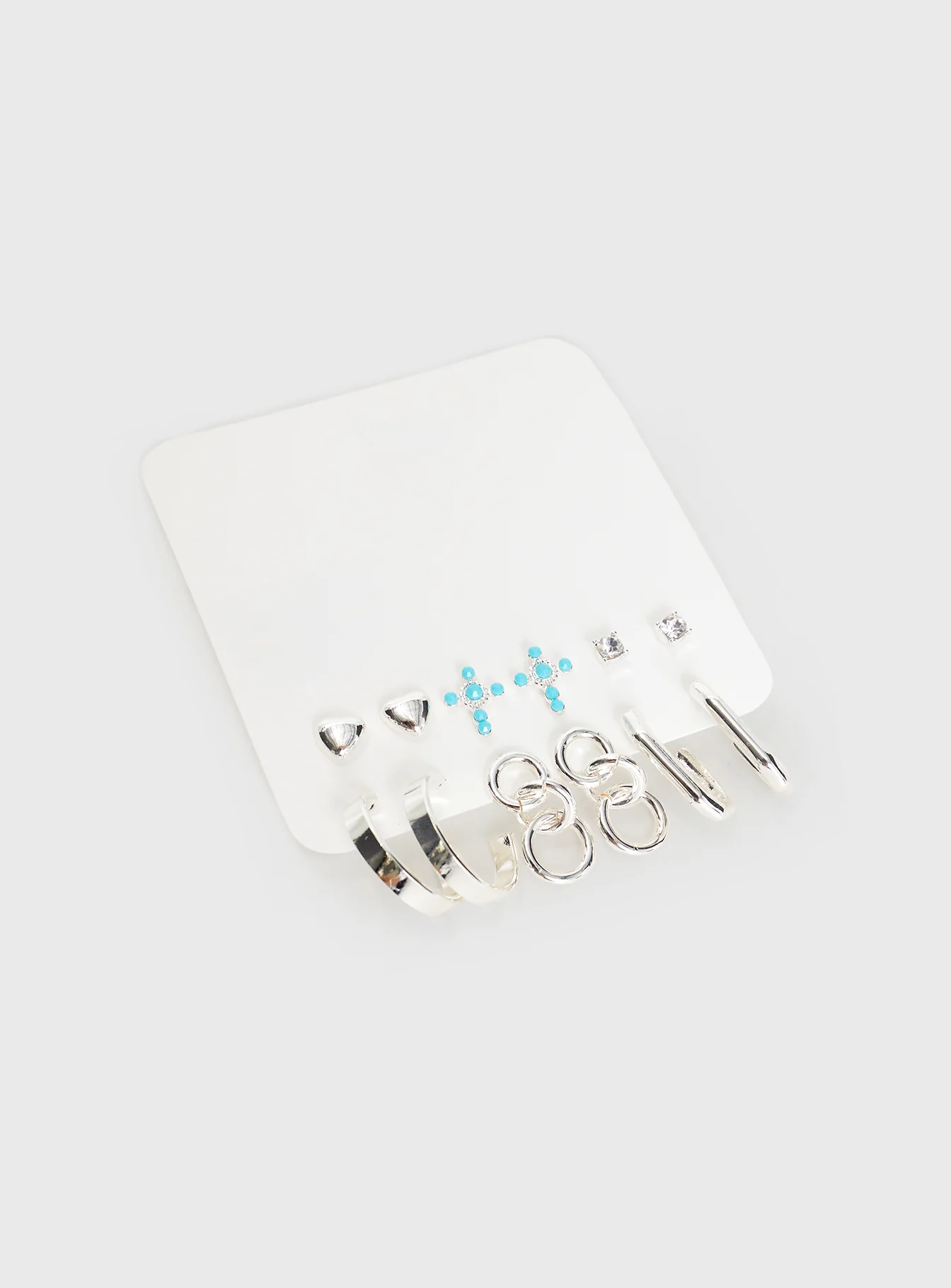 Earring Pack Silver